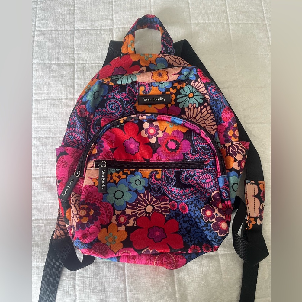 Vera Bradley Multicolor Floral Backpack